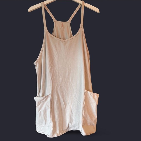 FP Movement Hot Shot Romper Mini Dress in Off-White - Picture 2 of 6